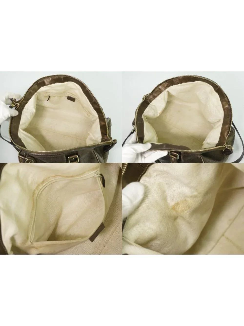 Gucci Sukey Guccissima Leather 2-Way Shoulder Bag Blanc